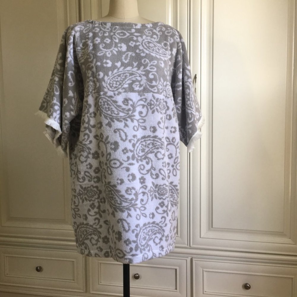 Short Sleeve Terry Robe - Picture 6 of 7